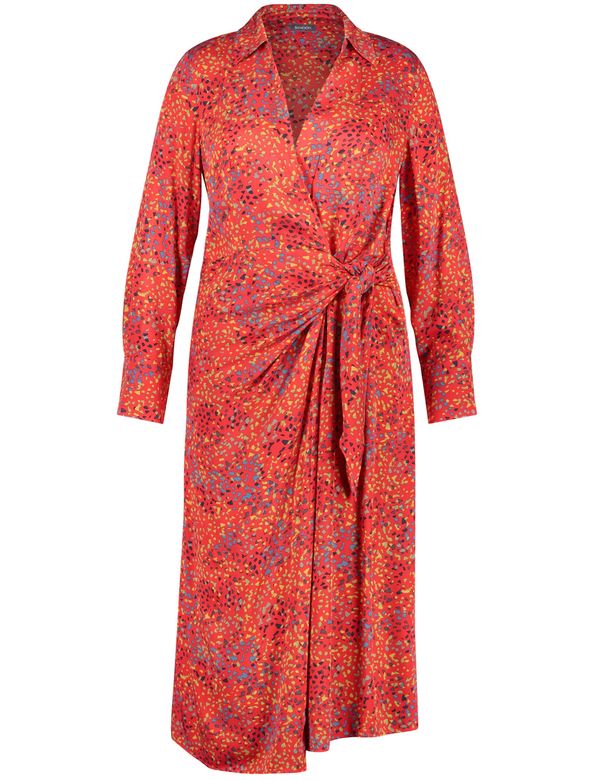 SAMOON SAMOON Рокля тип риза  светлосиньо / жълто / светлозелено / червено