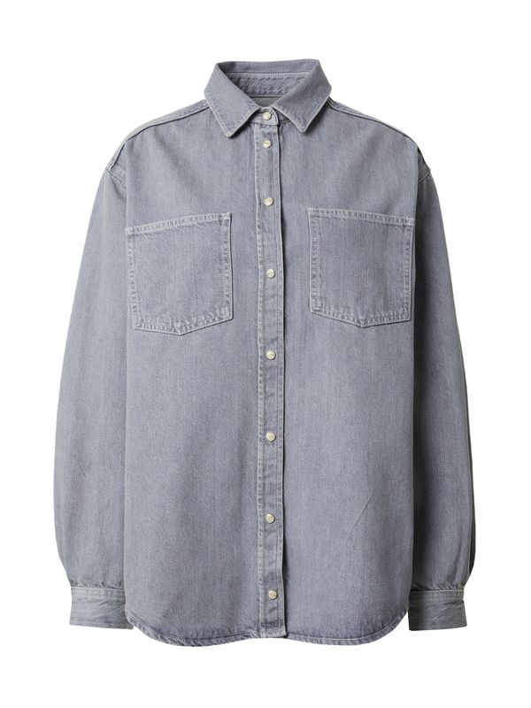 Samsøe Samsøe Samsøe Samsøe Блуза 'Eleanor'  сив деним