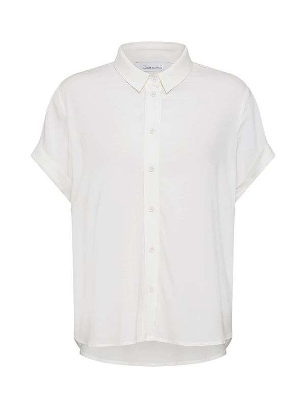 Samsøe Samsøe Samsøe Samsøe Блуза 'Majan'  бяло