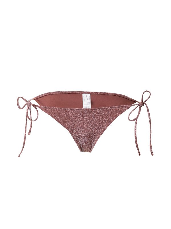 Samsøe Samsøe Samsøe Samsøe Долнище на бански тип бикини 'Alyssa'  кафяво / сребърно