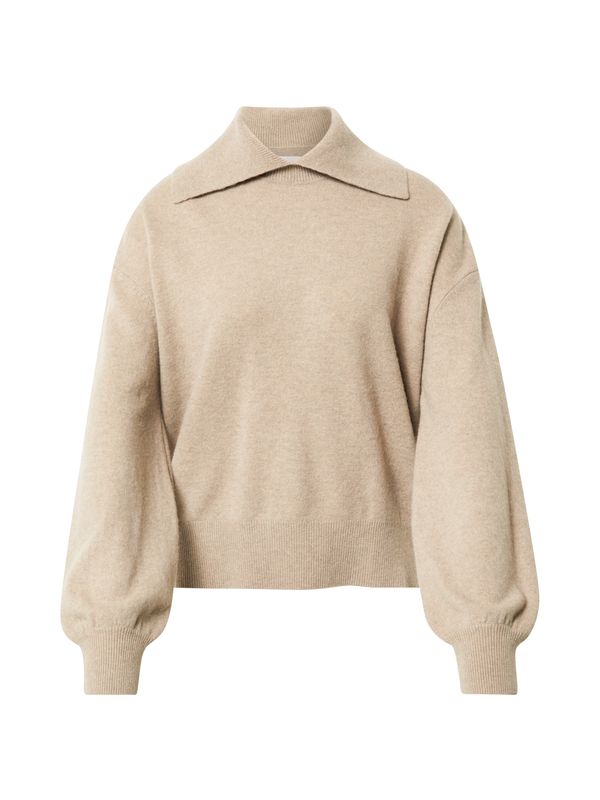 Samsøe Samsøe Samsøe Samsøe Пуловер 'Nori'  сиво-бежово