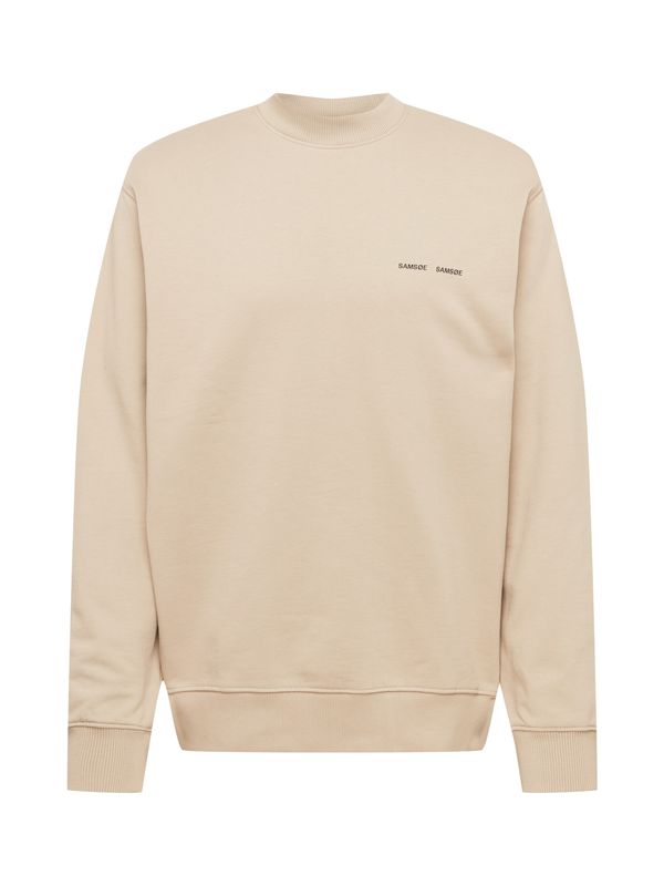 Samsøe Samsøe Samsøe Samsøe Суичър 'Norsbro'  бежово / черно