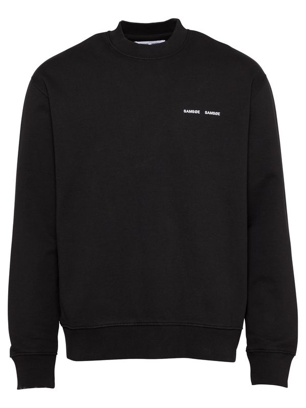 Samsøe Samsøe Samsøe Samsøe Суичър 'Norsbro'  черно / бяло