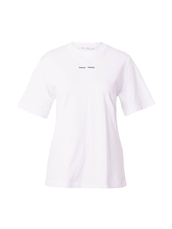 Samsøe Samsøe Samsøe Samsøe Тениска 'DALILA'  черно / бяло