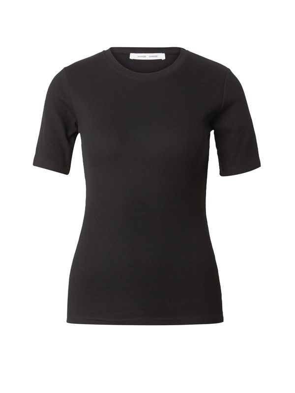 Samsøe Samsøe Samsøe Samsøe Тениска 'Saalexo'  черно