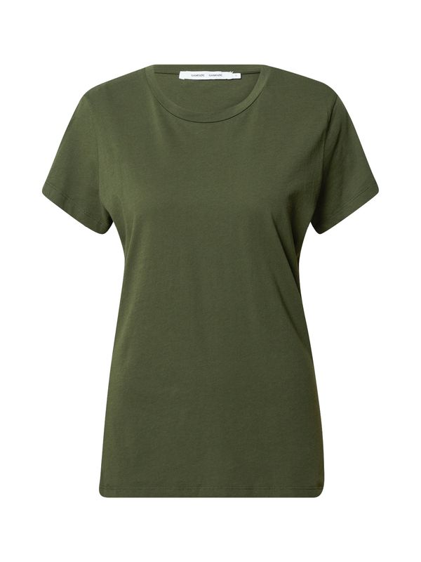 Samsøe Samsøe Samsøe Samsøe Тениска 'Solly'  маслина