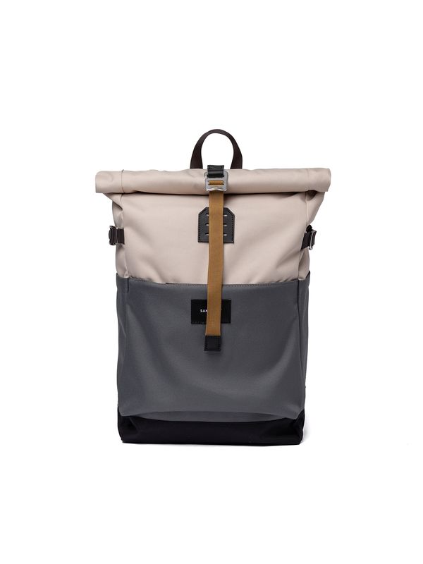 SANDQVIST SANDQVIST Раница 'ILON'  камък / тъмносиво / черно / бяло