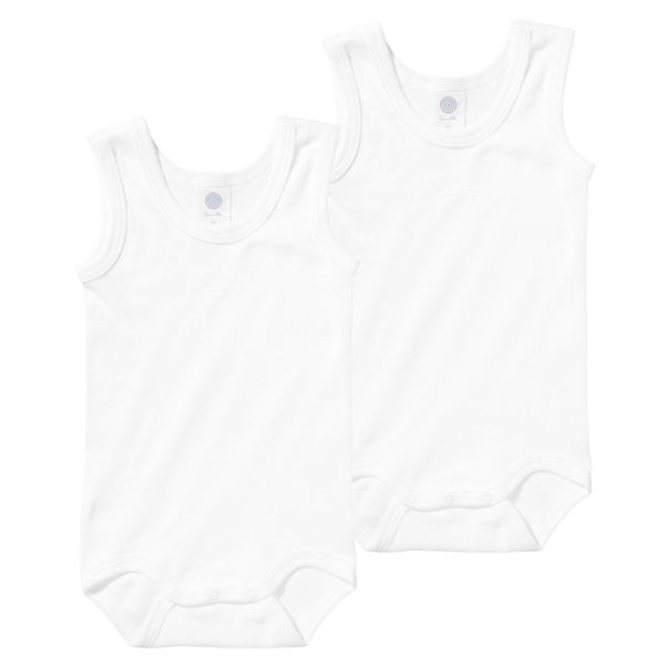 SANETTA SANETTA Бебешки гащеризони/боди  бяло