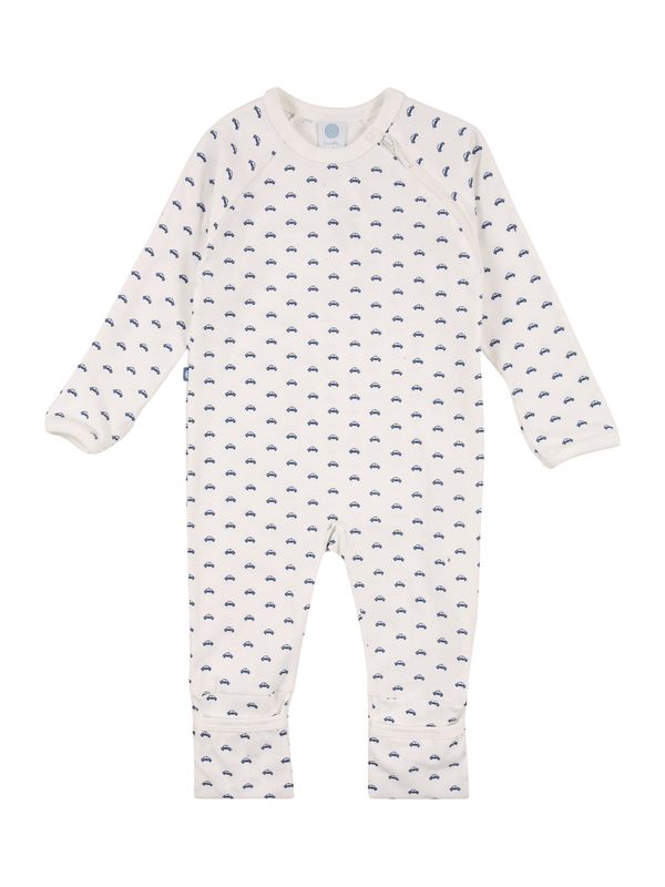 SANETTA SANETTA Комплект пижама  синьо / бяло