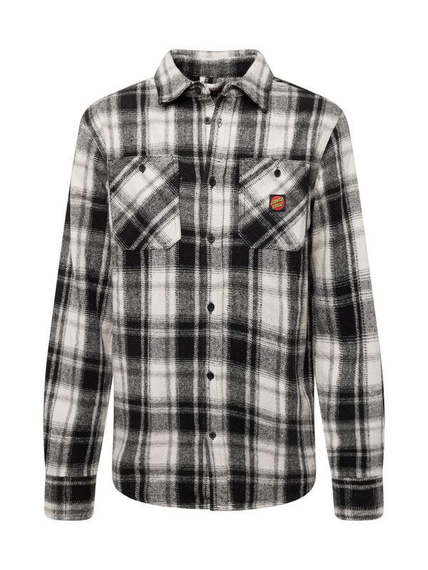 Santa Cruz Santa Cruz Риза 'Apex'  черно / бяло