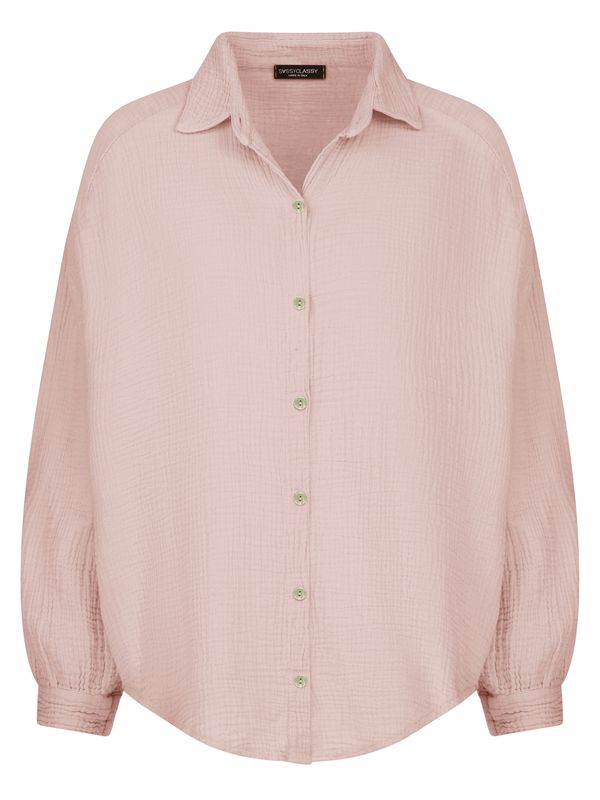 SASSYCLASSY SASSYCLASSY Блуза  бледорозово