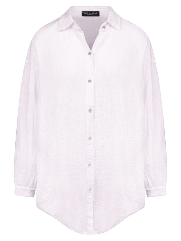 SASSYCLASSY SASSYCLASSY Блуза  бяло