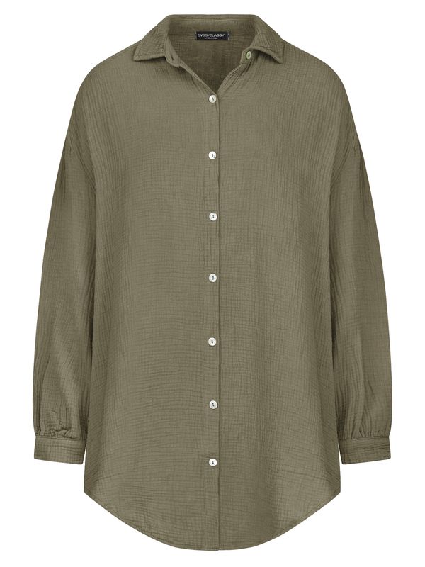 SASSYCLASSY SASSYCLASSY Блуза  каки