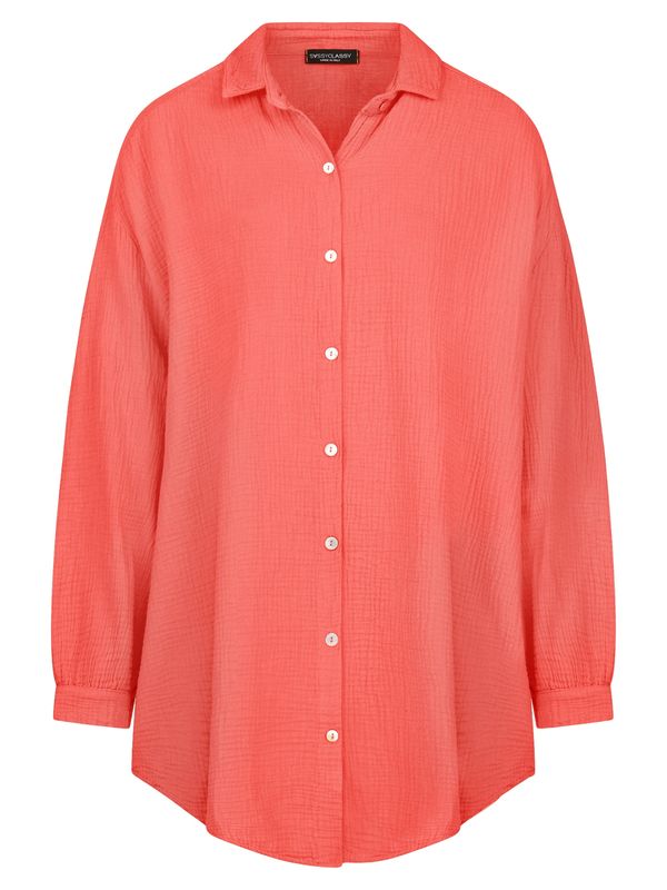 SASSYCLASSY SASSYCLASSY Блуза  корал