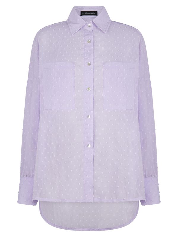 SASSYCLASSY SASSYCLASSY Блуза  лилав