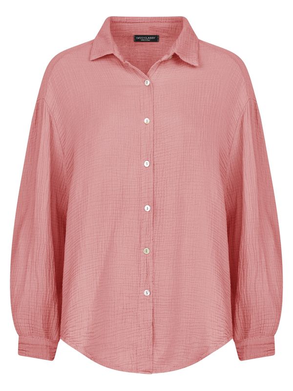 SASSYCLASSY SASSYCLASSY Блуза  пепел от рози