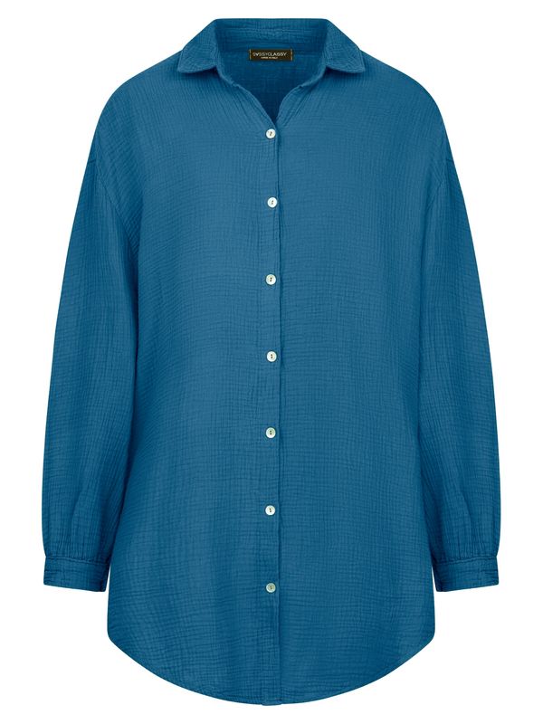 SASSYCLASSY SASSYCLASSY Блуза  петрол