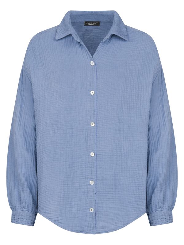 SASSYCLASSY SASSYCLASSY Блуза  синьо