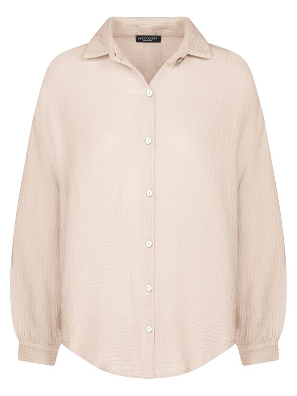 SASSYCLASSY SASSYCLASSY Блуза  светлобежово