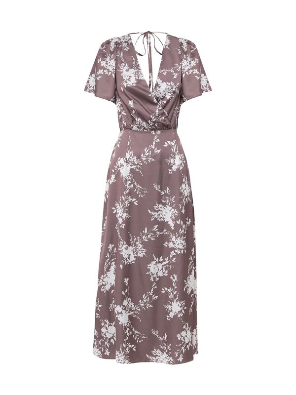 Sável Sável Рокля тип риза 'DIANA'  кафяво / бяло