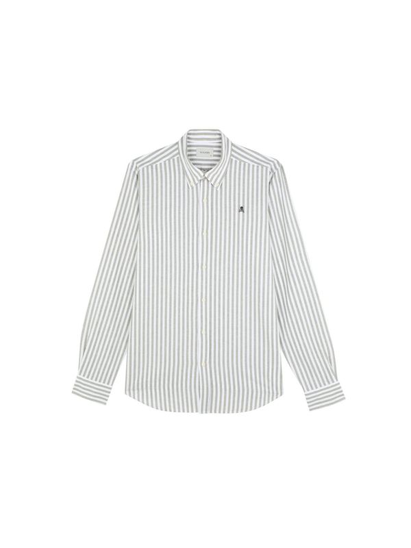 Scalpers Scalpers Бизнес риза 'New Jon'  каки / бяло