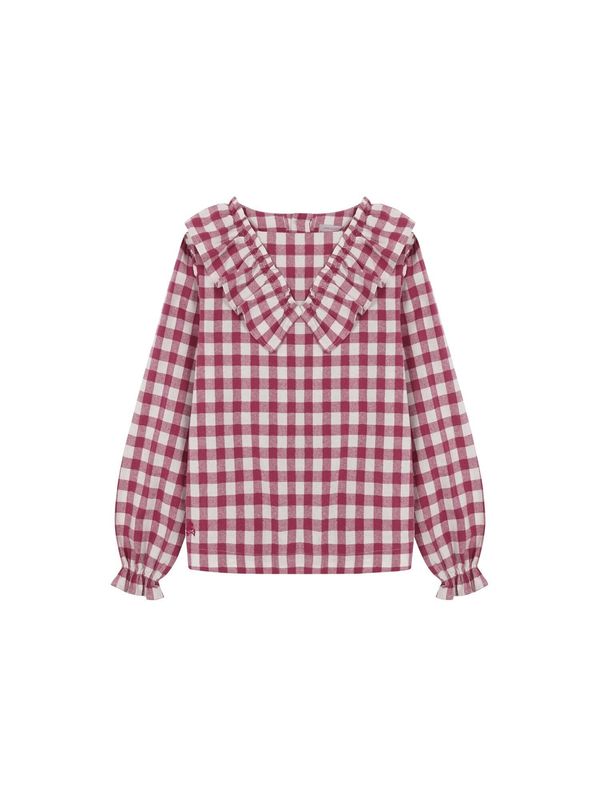 Scalpers Scalpers Блуза  екрю / розово