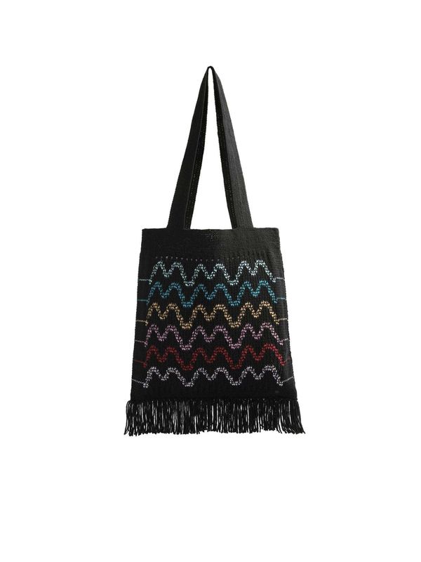 Scalpers Scalpers "Чанта тип ""Shopper"""  бежово / синьо / лилав / черно