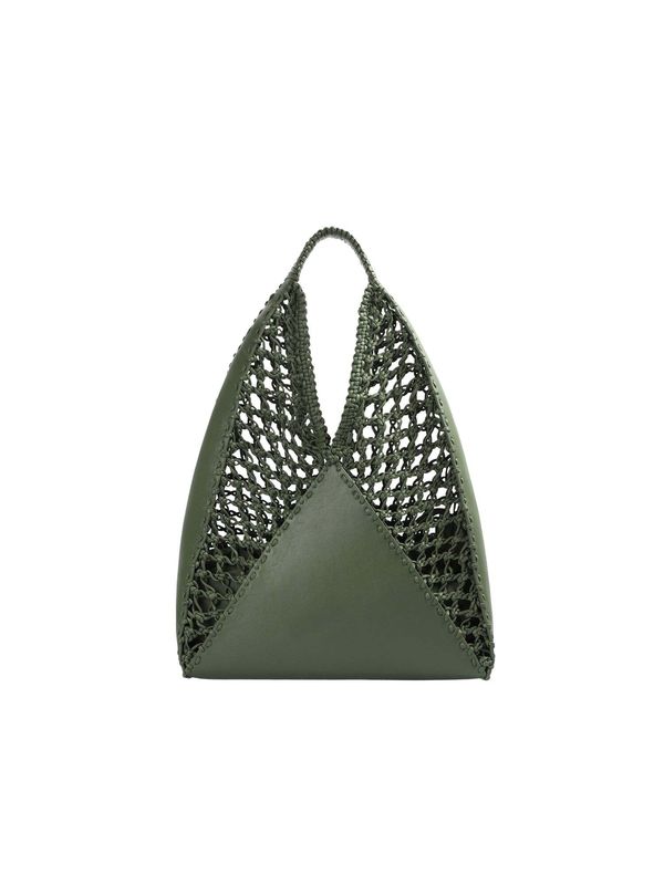 Scalpers Scalpers "Чанта тип ""Shopper"""  злато / тъмнозелено