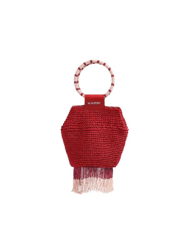 Scalpers Scalpers Дамска чанта  розово / червено