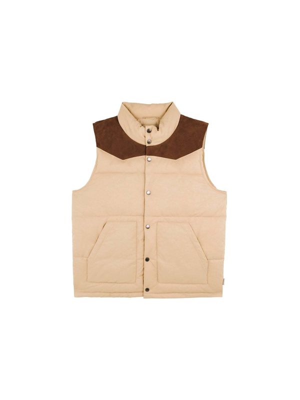 Scalpers Scalpers Елек  цвят "пясък" / кафяво