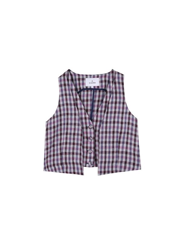 Scalpers Scalpers Елек 'Vichy'  пъстро