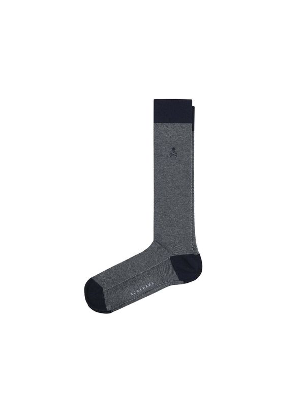 Scalpers Scalpers Къси чорапи 'Sumi'  нейви синьо / синьо меланж / бяло