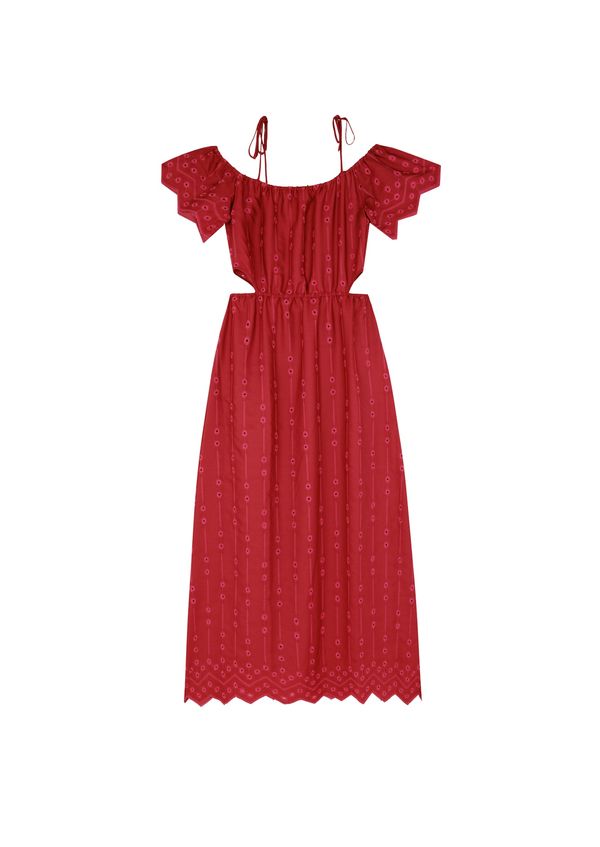 Scalpers Scalpers Лятна рокля  огнено червено