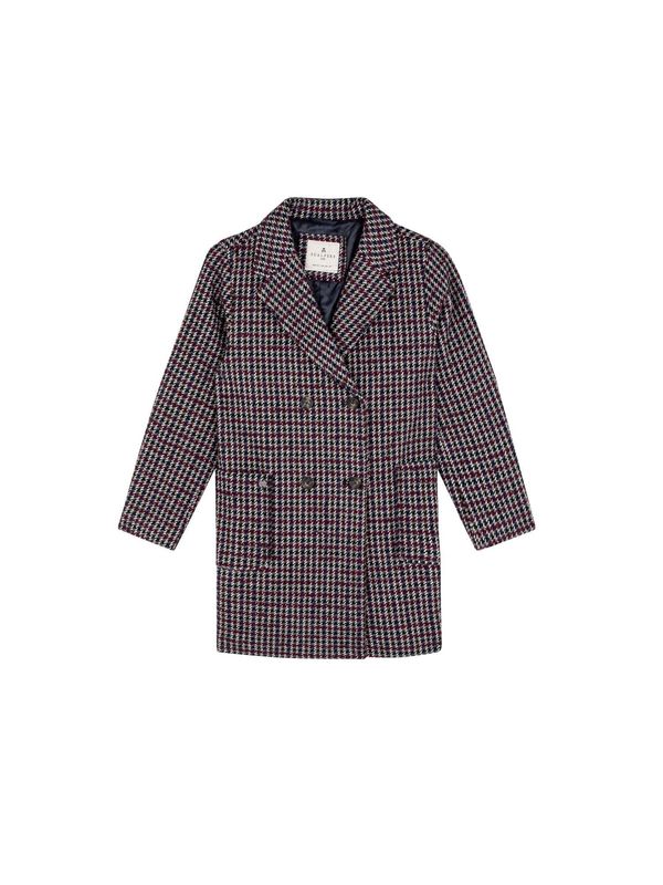 Scalpers Scalpers Палто 'Colmart'  бледоморав / черно / бяло