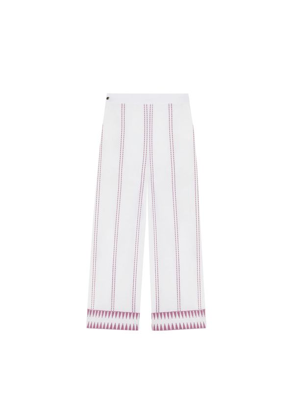 Scalpers Scalpers Панталон 'Chloe'  еосин / мръсно бяло