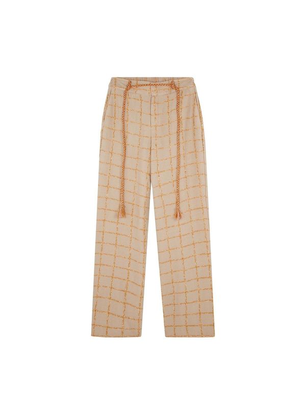 Scalpers Scalpers Панталон 'Flow'  бежово / цвят "пясък"