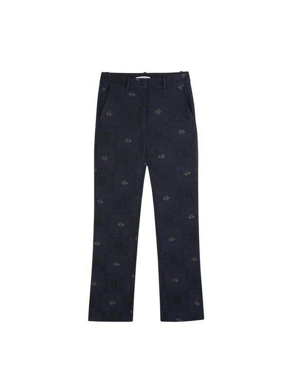 Scalpers Scalpers Панталон  нейви синьо / гълъбово синьо / тъмнозелено