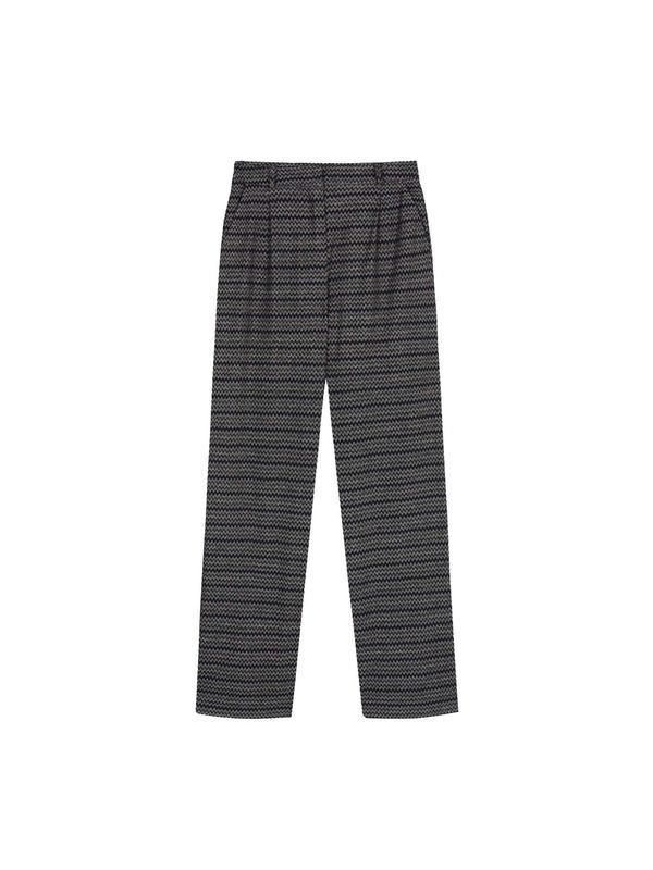 Scalpers Scalpers Панталон с набор  синьо / злато / антрацитно черно