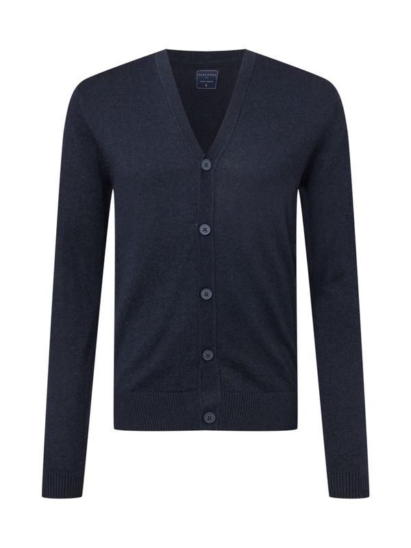 Scalpers Scalpers Плетена жилетка  нейви синьо