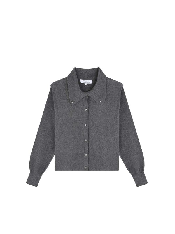 Scalpers Scalpers Плетена жилетка  тъмносиво