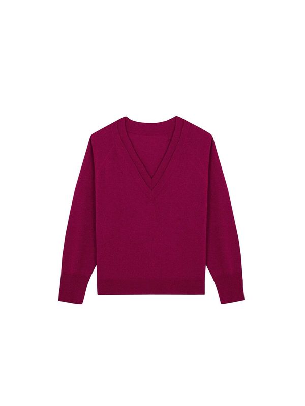 Scalpers Scalpers Пуловер 'Joy'  червено-виолетово