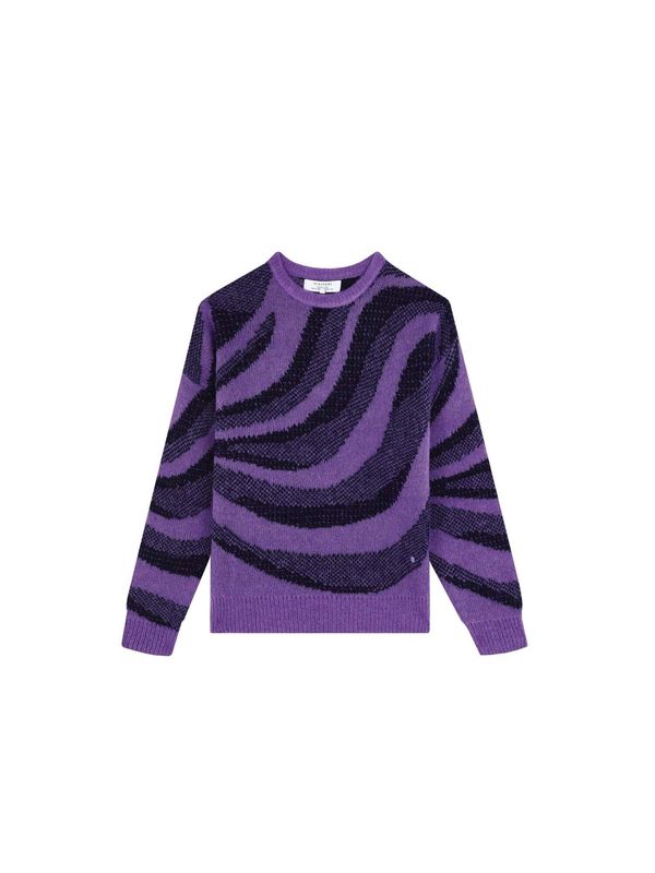 Scalpers Scalpers Пуловер  нейви синьо / лилав