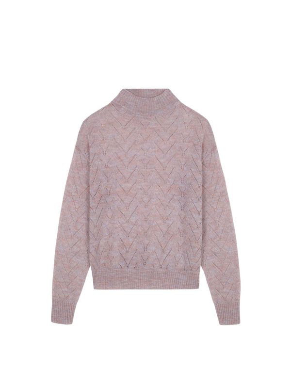 Scalpers Scalpers Пуловер 'Turtle'  розов меланж
