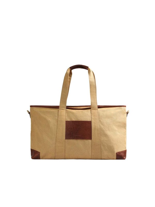 Scalpers Scalpers Пътна чанта 'Marc'  бежово / кафяво