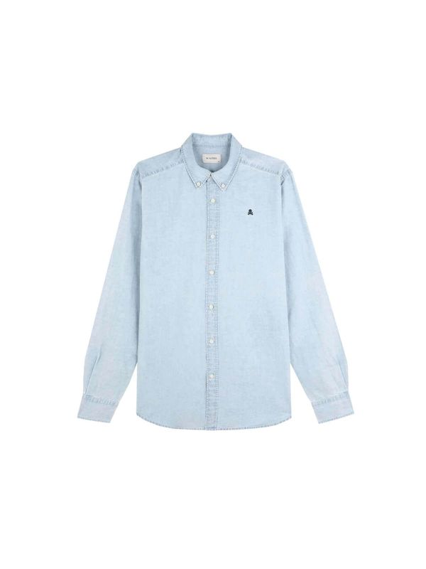 Scalpers Scalpers Риза 'Alpha'  светлосиньо