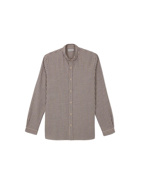 Scalpers Scalpers Риза  бежово / нейви синьо