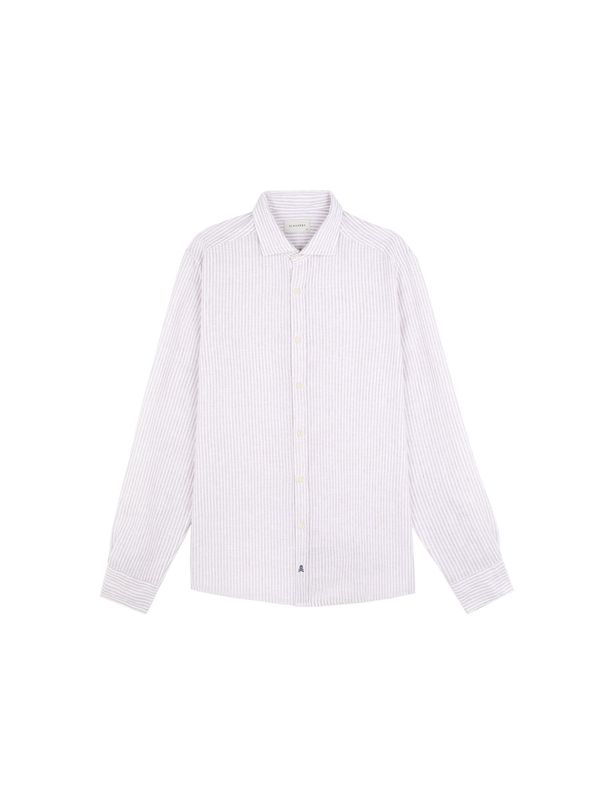 Scalpers Scalpers Риза  бургундово червено / бяло