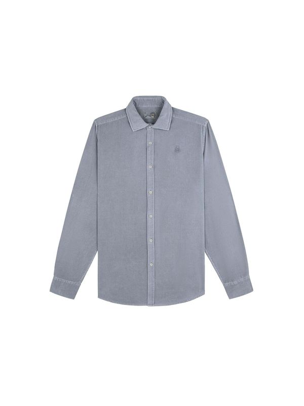 Scalpers Scalpers Риза 'Corduroy'  сиво