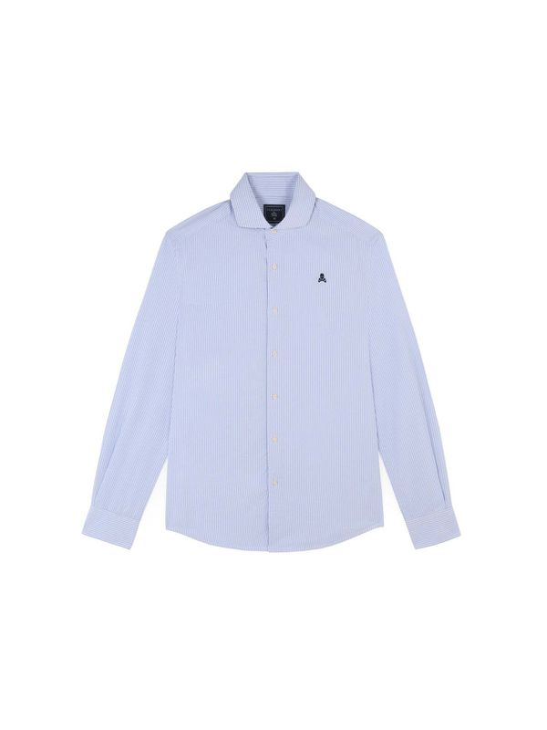 Scalpers Scalpers Риза 'Elisée I'  нейви синьо / светлосиньо / бяло