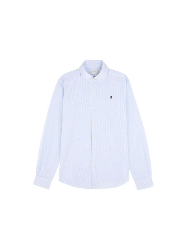 Scalpers Scalpers Риза 'Elisee'  светлосиньо / бяло